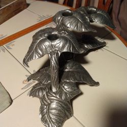 Vtg Carson Pewter Candle 🕯️ Holder 