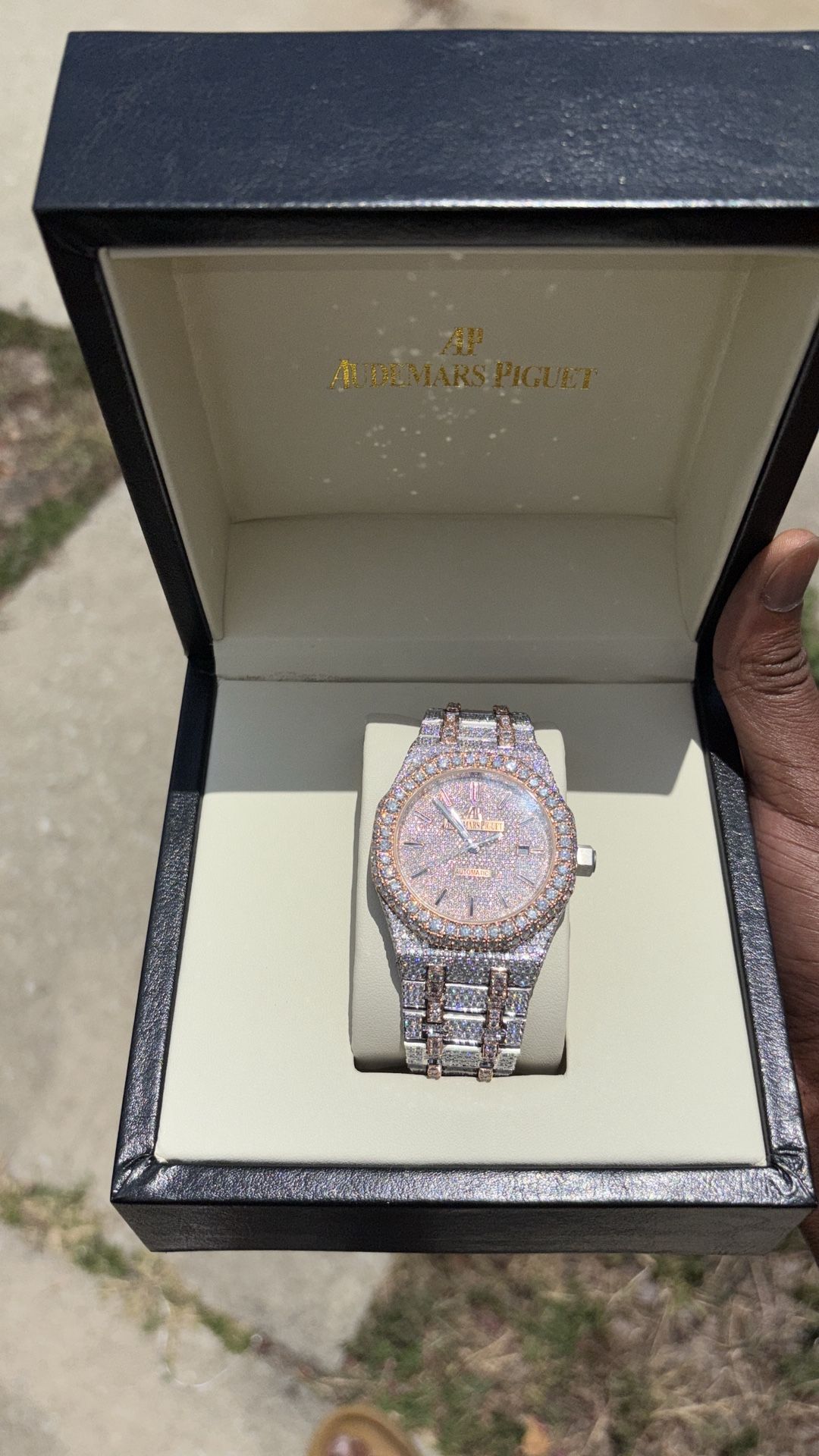 Diamond Two Tone AP Watch