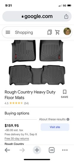 Heavy Duty Floor Mats. Jeep. New with box Jeep .