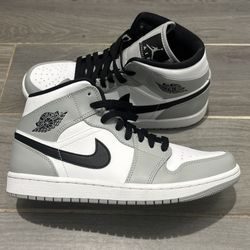 Size 8 - Jordan 1 Mid Gray 2020