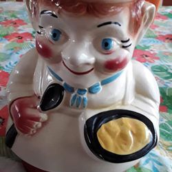 Vintage Chef Cookie Jar