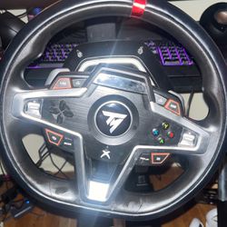 Steering Wheel And Pedal 