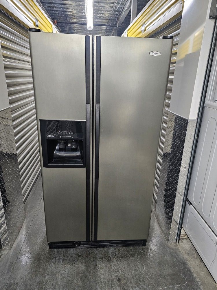 Whirlpool Side By Side Stailes Steel Fridge