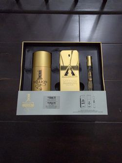 Paco Robanne 1 Million Elixir 3-Piece Gift Set- Brand New In Box