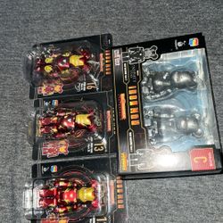 Ironman Infinity Saga Bearbrick Keychains