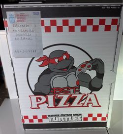 4 pack Ninja Turtles Pizza Box