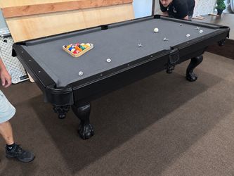 Pool table 8ft 3 piece slate delivery/install included