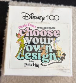 Disney 100 Peter Pan Pixie Dust Scented Candle Wary Meyers