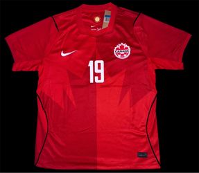 Alphonso Davies Canada Home Jersey