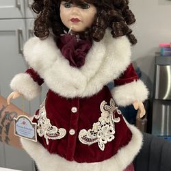 Victorian Collection Limited Edition Porcelain Doll by Melissa Jane Item NEW