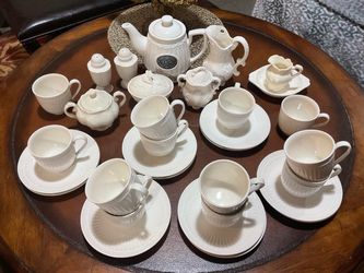 12 person tea set