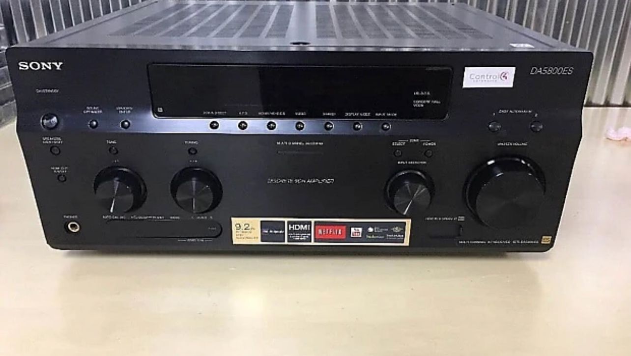 Sony Str7 Sony STR- 7 Channel Amplifier Receiver Audiophile 120W Stereo XM Sirius ...