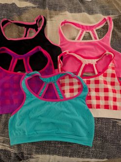 Girls sports bras