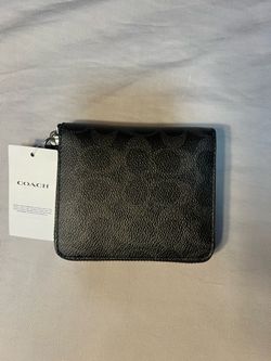 Coach Men’s Zip Around Coin Wallet