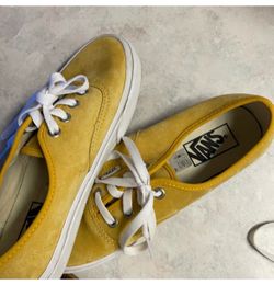 Mustard vans women’s 7
