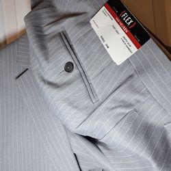 Men.  Gray. Suit