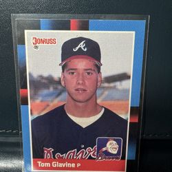 1988 Donruss Baseball Card Set-Break #644 Tom Glavine (Rookie) BASEBALL CARD