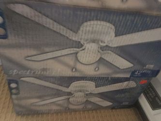 2 Brand New Ceiling Fans Excellent Condition