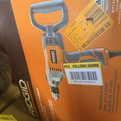 Ridgid 9amp 1/2 inch mud mixer