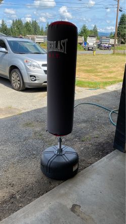 everlast free standing punching bag