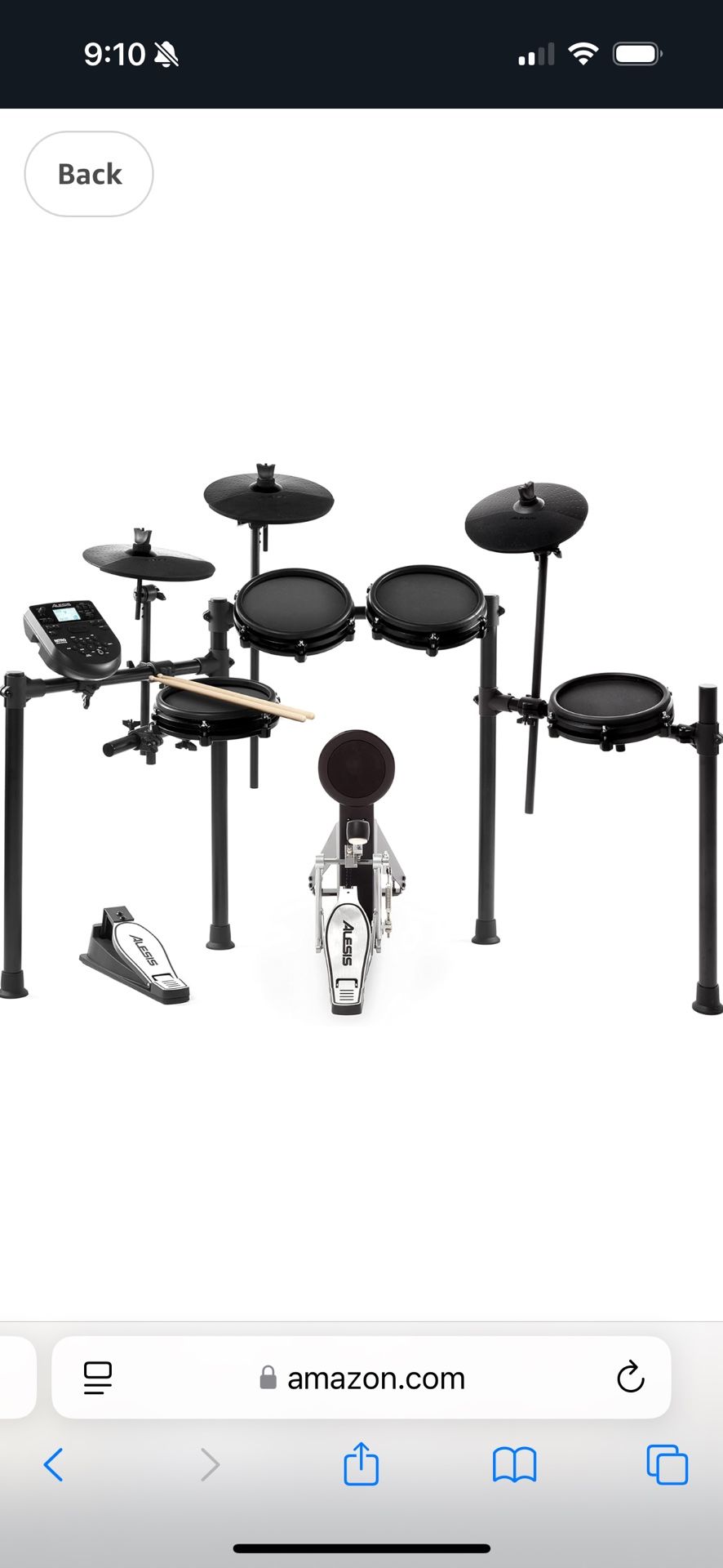 Alesia Nito Mesh Drum Kit