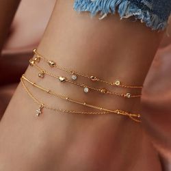 Gorgeous Chain Anklets for Women & Girls Foot 