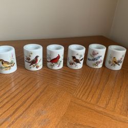 Bird Candleholders (qty 6)