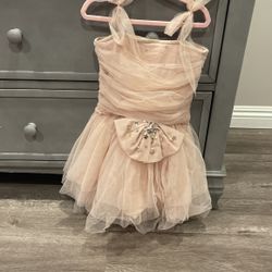 Dusty Pink Flower Girl Dress