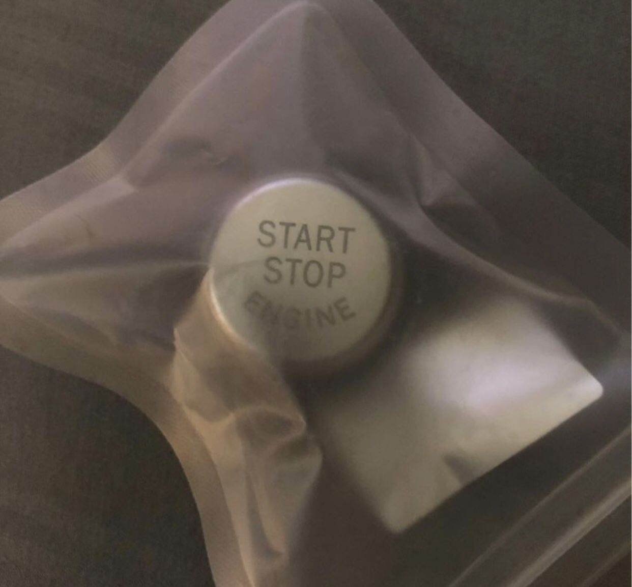 BMW Push Start Button & Silver trim pieces 2011-2016 F10 528i 535i 550i M5 NEW