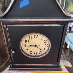 Clock With Shelves