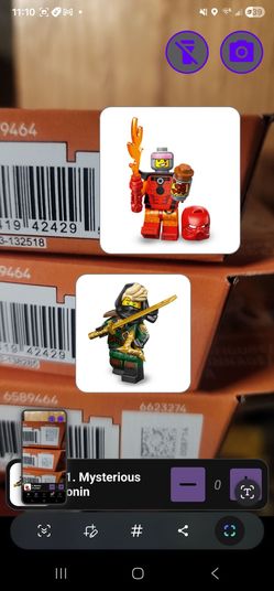 Minifigures Bionicle & Ronin