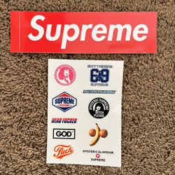 Supreme Stickers 