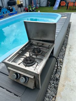 Kitchen outdoor burner stove grill