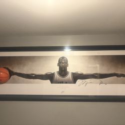 Autographed Michael Jordan “Wings”