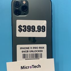 IPhone 11 Pro Max 64GB Unlocked