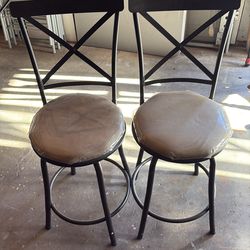 2 bar chairs