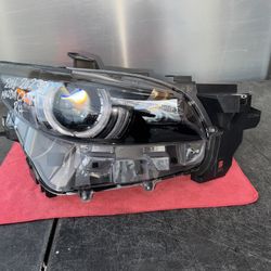 2016 2017 2018 2019 2020 2021 2022 2023 MAZDA CX-9 RIGHT SIDE HEADLIGHT OEM USED 