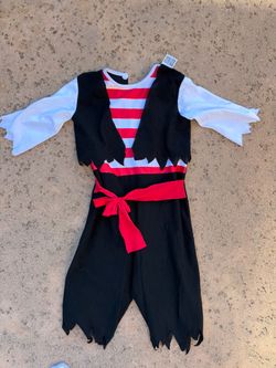 Boys Size 3T-4T Pirate Costume