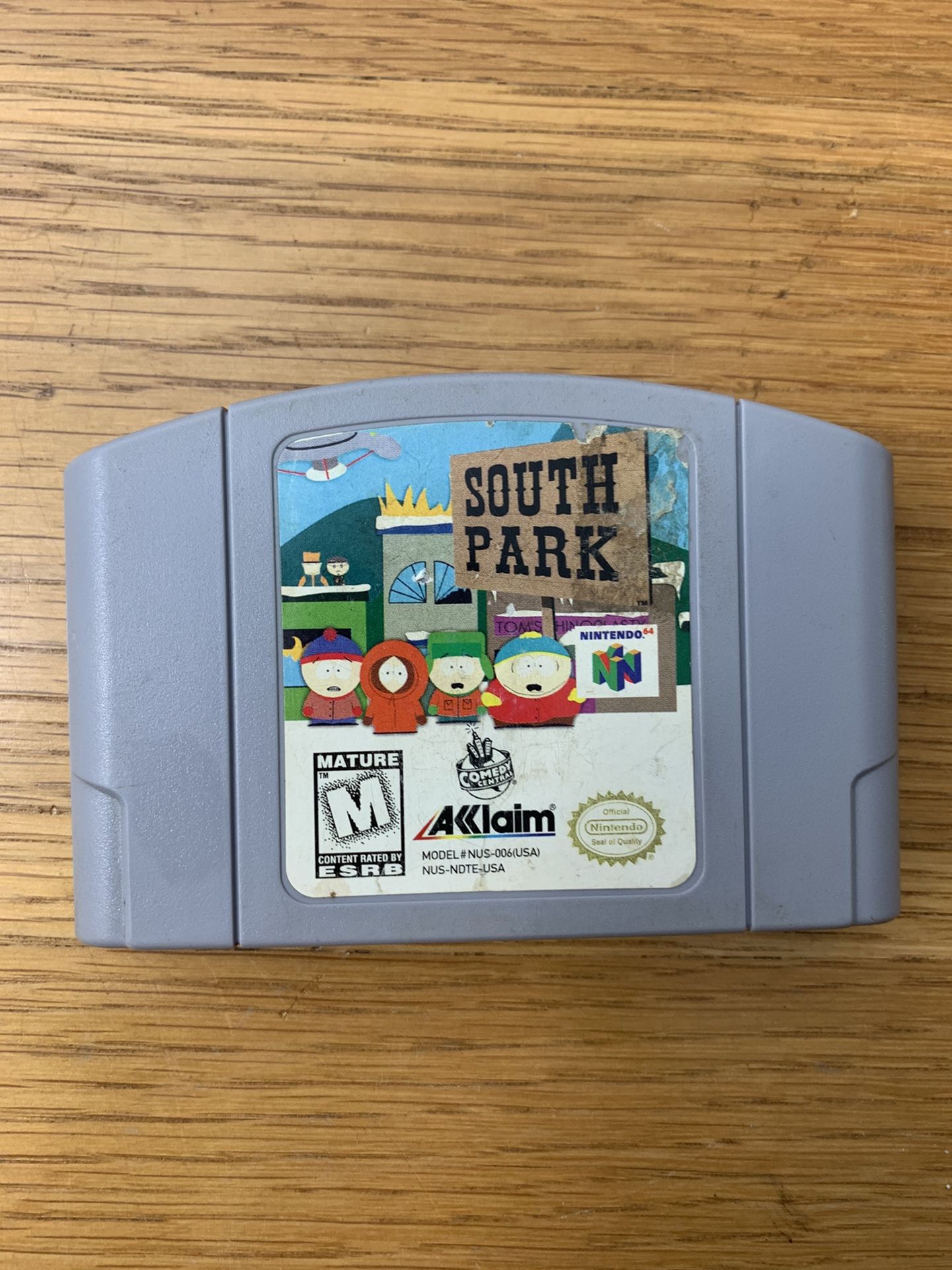 South Park Nintendo 64 game