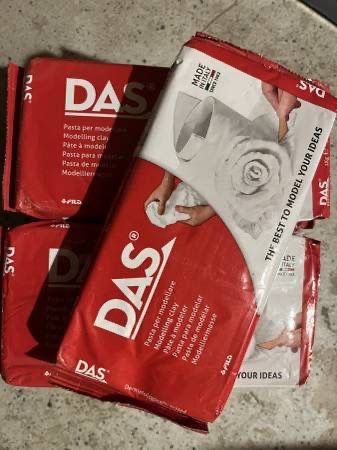 DAS Air Hardening Modeling Clay - 11pcs (1kg/35.2oz each)