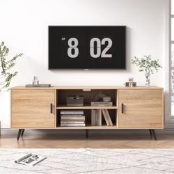 AUXSOUL Mid Century Modern TV Stand