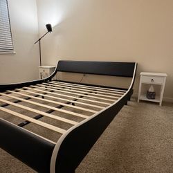 King Size Bed Frame – $135