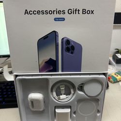 Accessories Gift Box Set 5 In 1 For iPhone