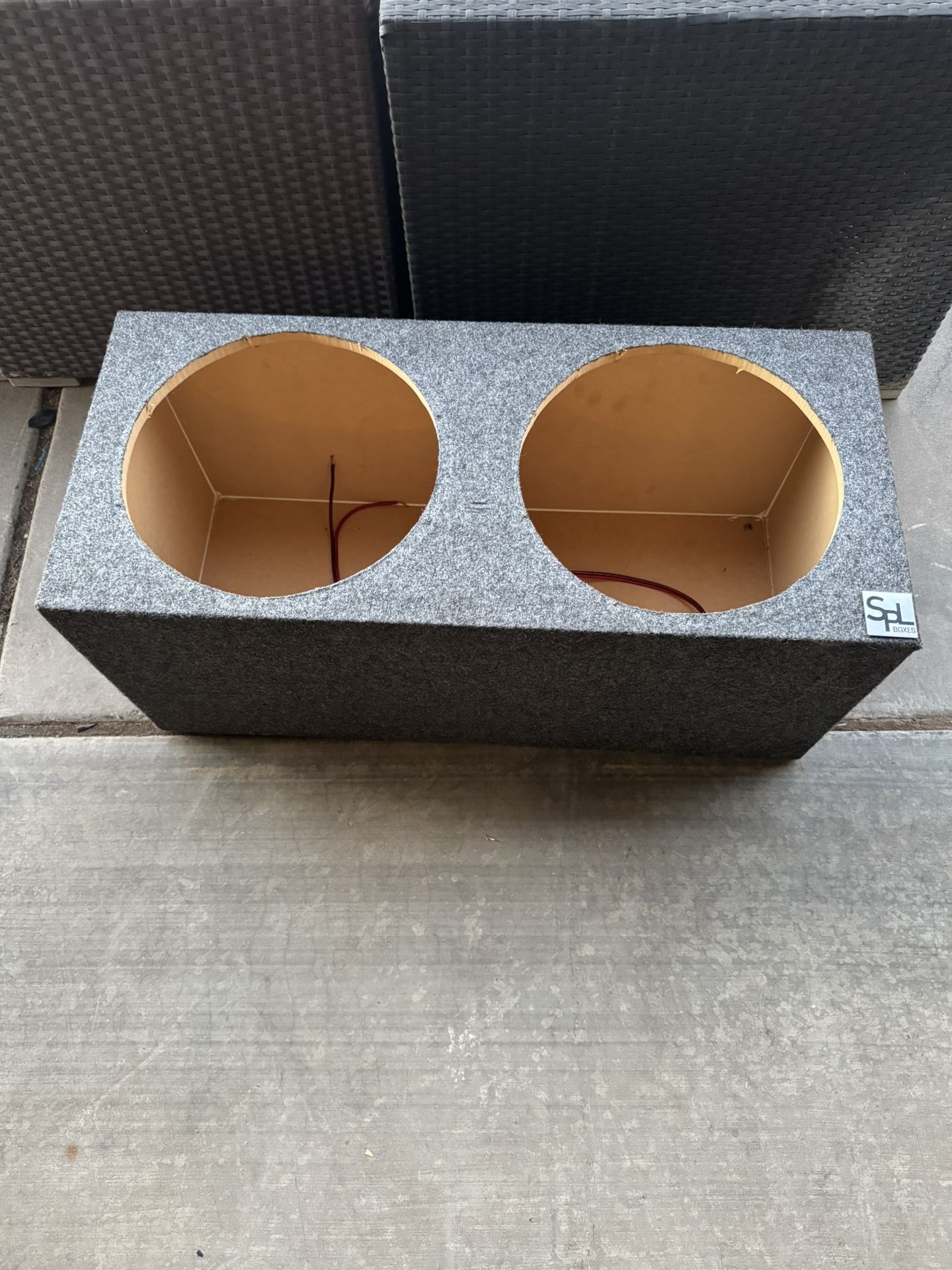 Sealed Box For 2 15s Sub Subwoofers Bajos