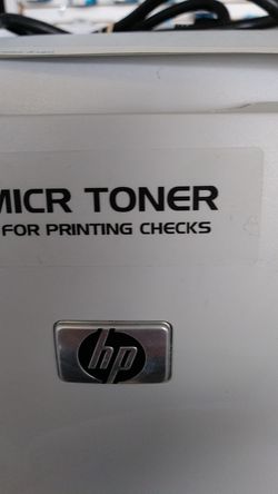 Hp check printing printer with magnetic toner