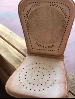 Tooled Leather Bifold Wallet