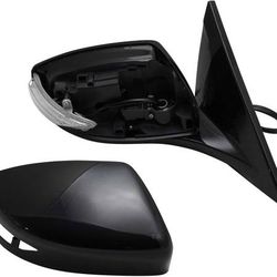 NEW Mirror 2016-2021 Nissan Maxima TRQ Passenger Right Side Power Heated Mirror Smooth Black NI1321258