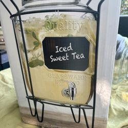 Glass Dispenser 2.5 Gallon 