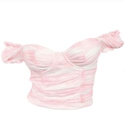 Pink Corset Top