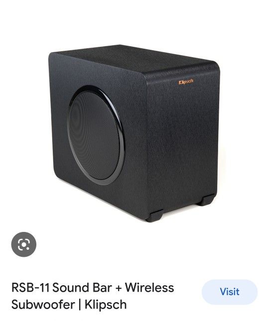 Klipsch Subwoofer RSB-11 For partsok
